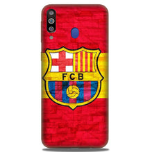 FCB Football Mobile Back Case for Samsung Galaxy A20s  (Design - 174)
