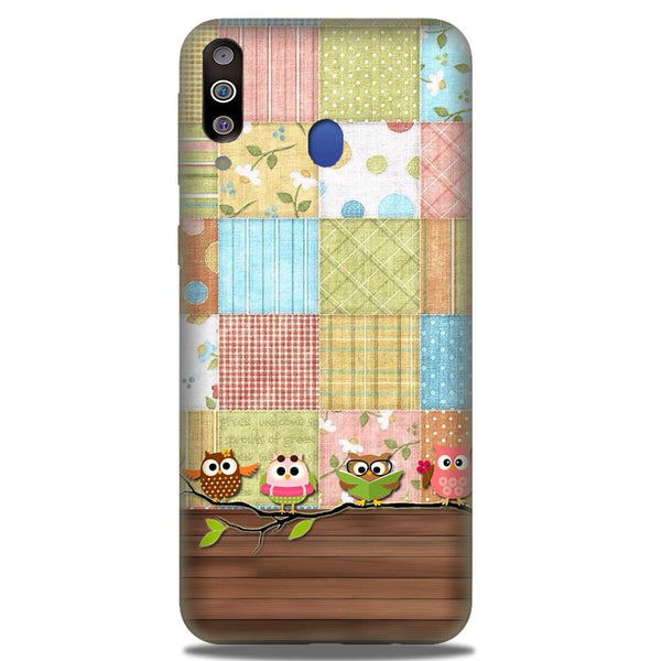 Owls Case for Samsung Galaxy A20s (Design - 202)