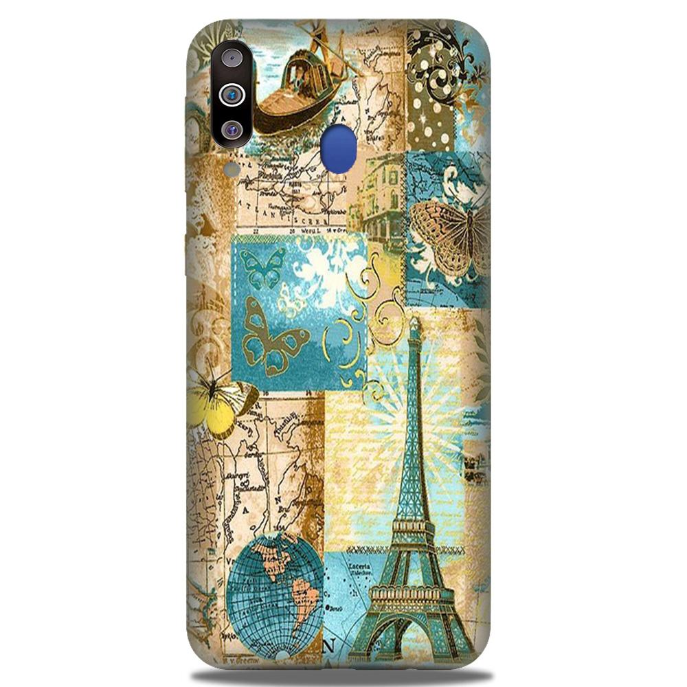 Travel Eiffel Tower Case for Samsung Galaxy A20s (Design No. 206)