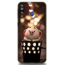 Cute Bunny Mobile Back Case for Samsung Galaxy A20s (Design - 213)