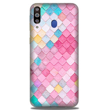 Pink Pattern Mobile Back Case for Samsung Galaxy A20s (Design - 215)