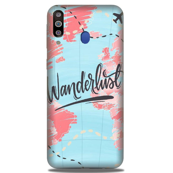 Wonderlust Travel Case for Samsung Galaxy A20s (Design No. 223)