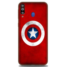 Captain America Mobile Back Case for Samsung Galaxy A20s (Design - 249)