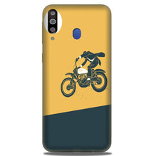 Bike Lovers Mobile Back Case for Samsung Galaxy A20s (Design - 256)