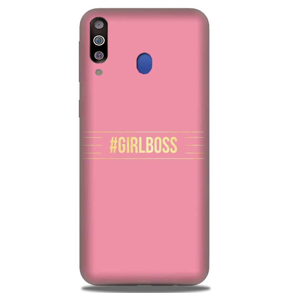 Girl Boss Pink Case for Samsung Galaxy A20s (Design No. 263)
