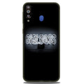 Girl Boss Black Case for Samsung Galaxy M30 (Design No. 268)