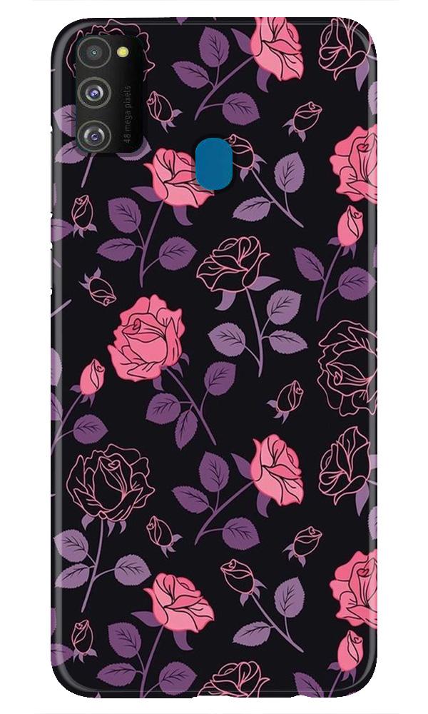 Rose Black Background Case for Samsung Galaxy M30s