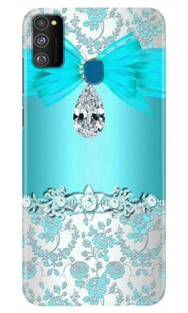 Shinny Blue Background Case for Samsung Galaxy M30s