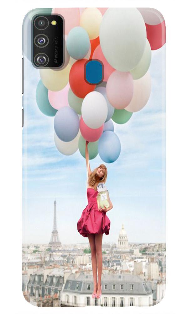 Girl with Baloon Case for Samsung Galaxy M30s