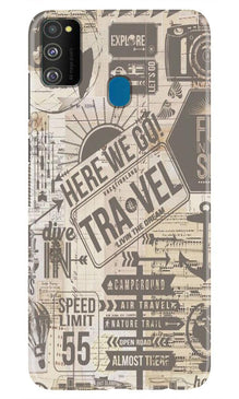 Travel Case for Samsung Galaxy M30s  (Design - 104)