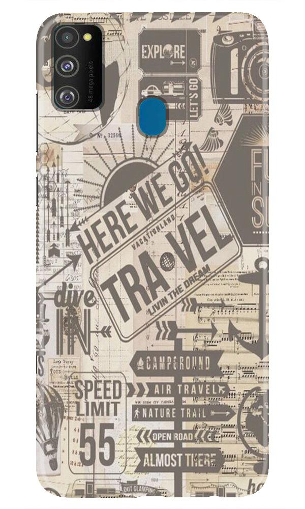 Travel Case for Samsung Galaxy M30s  (Design - 104)