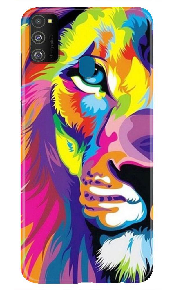 Colorful Lion Case for Samsung Galaxy M30s  (Design - 110)