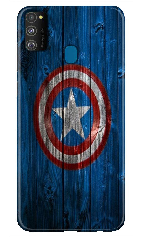 Captain America Superhero Case for Samsung Galaxy M30s  (Design - 118)