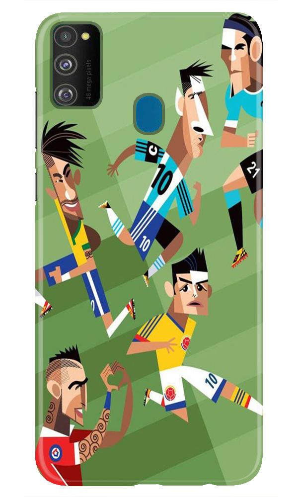 Football Case for Samsung Galaxy M30s  (Design - 166)