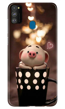 Cute Bunny Case for Samsung Galaxy M30s (Design No. 213)