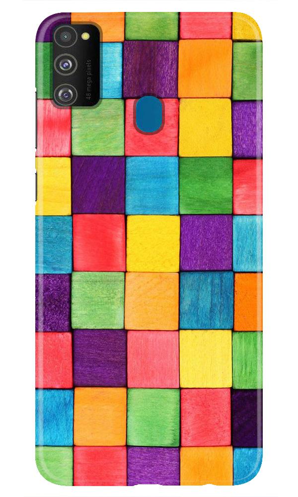 Colorful Square Case for Samsung Galaxy M30s (Design No. 218)