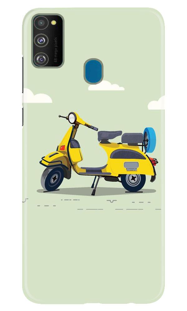 Vintage Scooter Case for Samsung Galaxy M30s (Design No. 260)