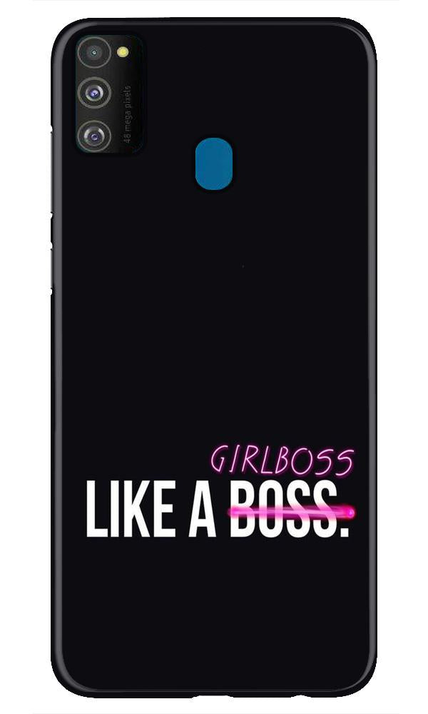 Like a Girl Boss Case for Samsung Galaxy M30s (Design No. 265)