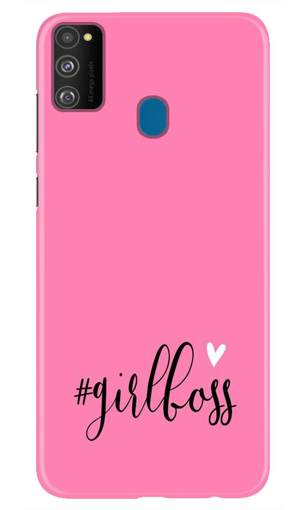 Girl Boss Pink Case for Samsung Galaxy M30s (Design No. 269)