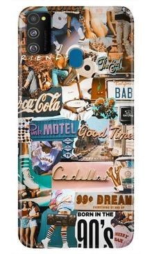 Vintage Design Case for Samsung Galaxy M30s (Design No. 284)