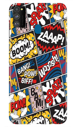 Boom Mobile Back Case for Samsung Galaxy M30s(Design - 302)