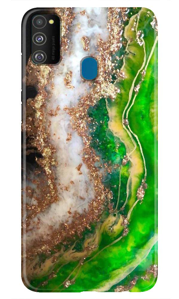 Marble Texture Mobile Back Case for Samsung Galaxy M30s  (Design - 307)