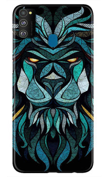 Lion Mobile Back Case for Samsung Galaxy M30s  (Design - 314)