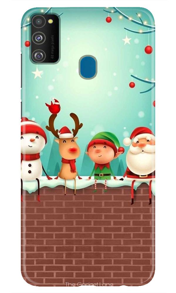 Santa Claus Mobile Back Case for Samsung Galaxy M30s  (Design - 334)