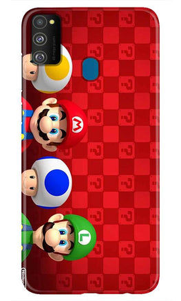 Mario Mobile Back Case for Samsung Galaxy M30s(Design - 337)