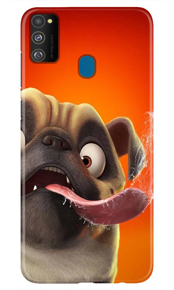 Dog Mobile Back Case for Samsung Galaxy M30s  (Design - 343)
