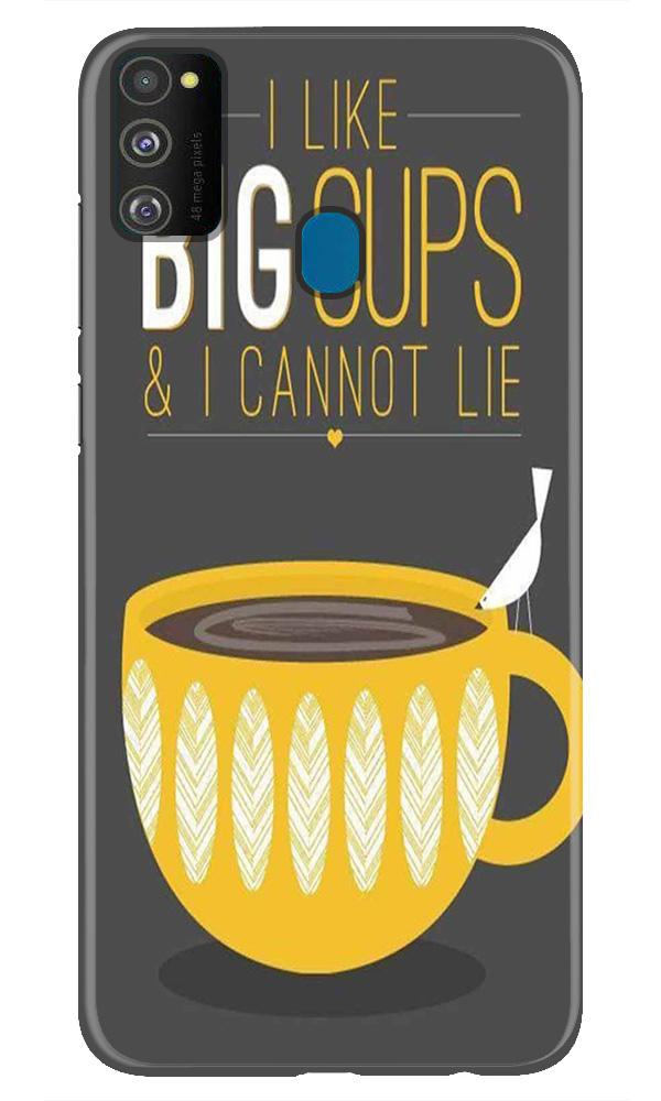 Big Cups Coffee Mobile Back Case for Samsung Galaxy M30s  (Design - 352)