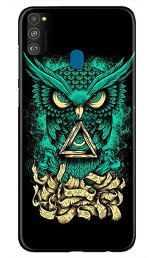 Owl Mobile Back Case for Samsung Galaxy M30s  (Design - 358)