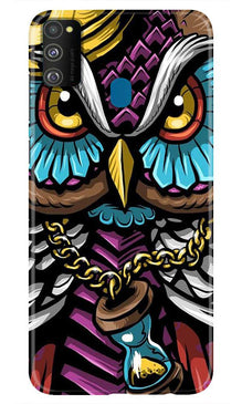 Owl Mobile Back Case for Samsung Galaxy M30s  (Design - 359)