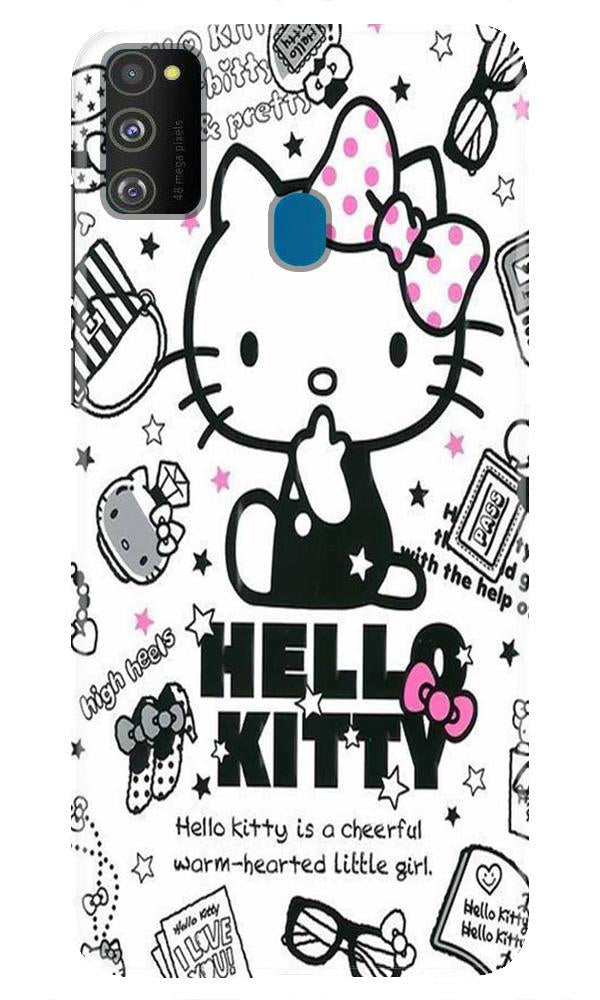 Hello Kitty Mobile Back Case for Samsung Galaxy M30s  (Design - 361)