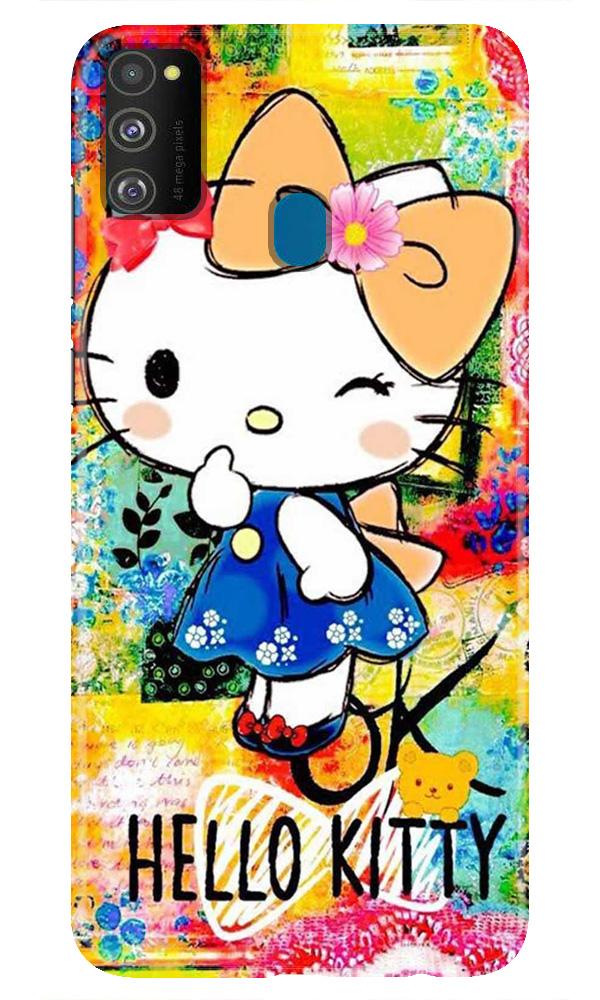 Hello Kitty Mobile Back Case for Samsung Galaxy M30s  (Design - 362)