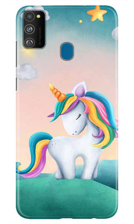 Unicorn Mobile Back Case for Samsung Galaxy M30s(Design - 366)