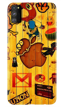 Wooden Texture Mobile Back Case for Samsung Galaxy M30s  (Design - 367)