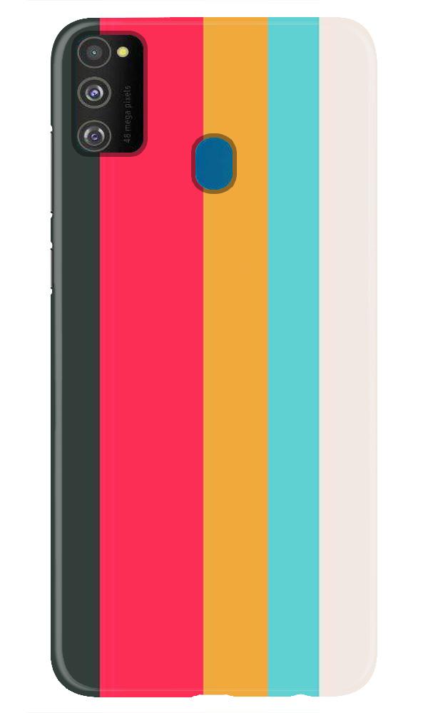 Color Pattern Mobile Back Case for Samsung Galaxy M30s  (Design - 369)