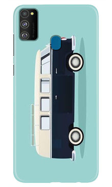 Travel Bus Mobile Back Case for Samsung Galaxy M30s  (Design - 379)
