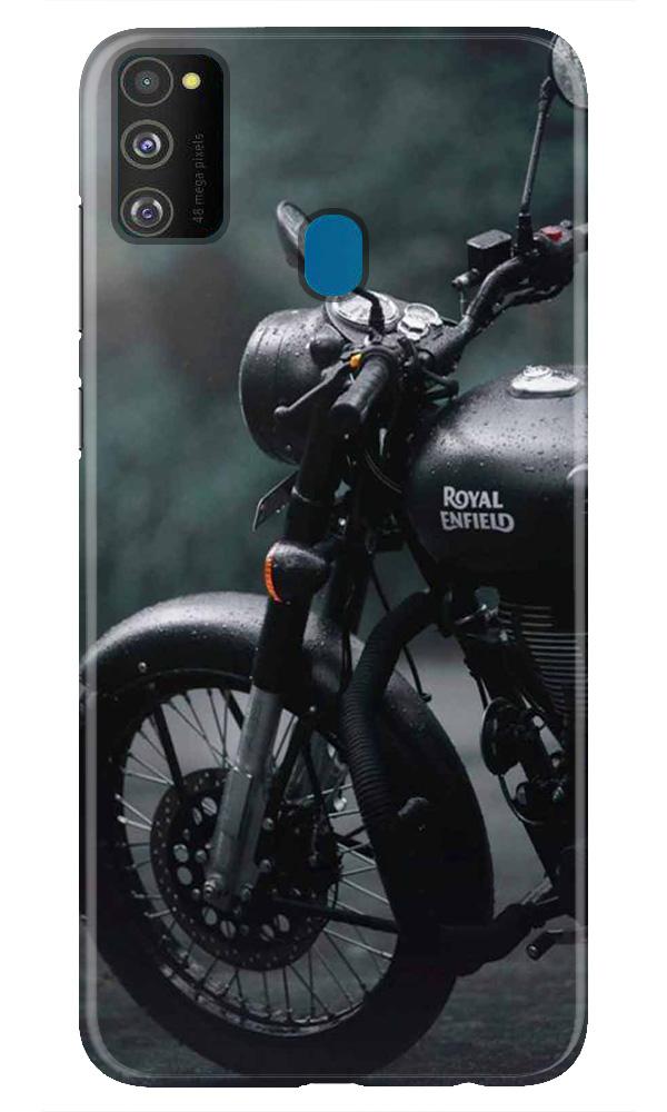 Royal Enfield Mobile Back Case for Samsung Galaxy M30s  (Design - 380)