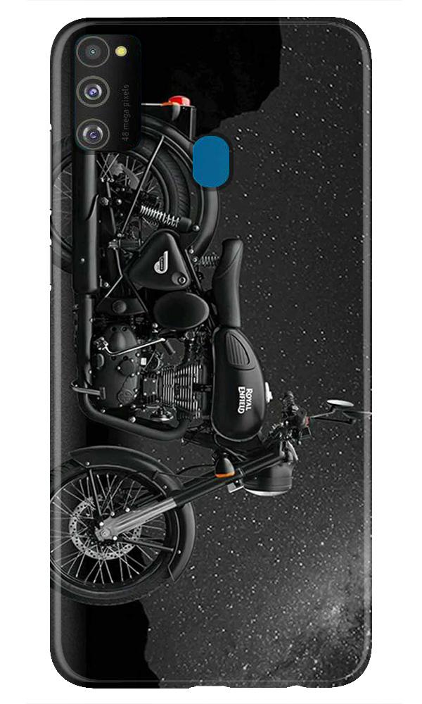 Royal Enfield Mobile Back Case for Samsung Galaxy M30s  (Design - 381)