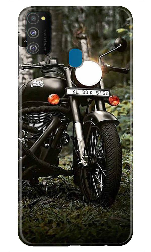 Royal Enfield Mobile Back Case for Samsung Galaxy M30s  (Design - 384)