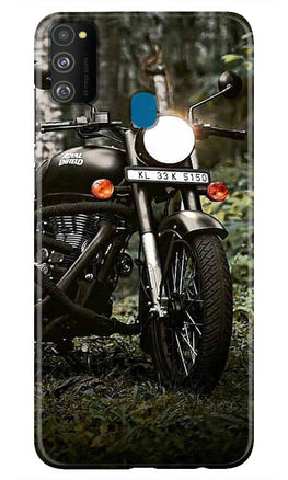 Royal Enfield Mobile Back Case for Samsung Galaxy M30s(Design - 384)