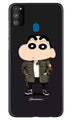 Shin Chan Mobile Back Case for Samsung Galaxy M30s  (Design - 391)