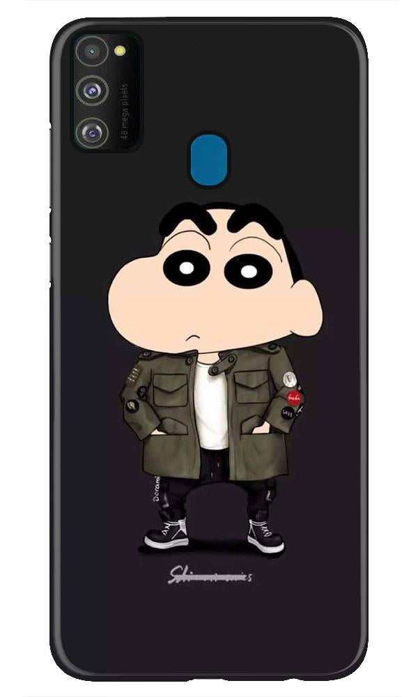 Shin Chan Mobile Back Case for Samsung Galaxy M30s  (Design - 391)