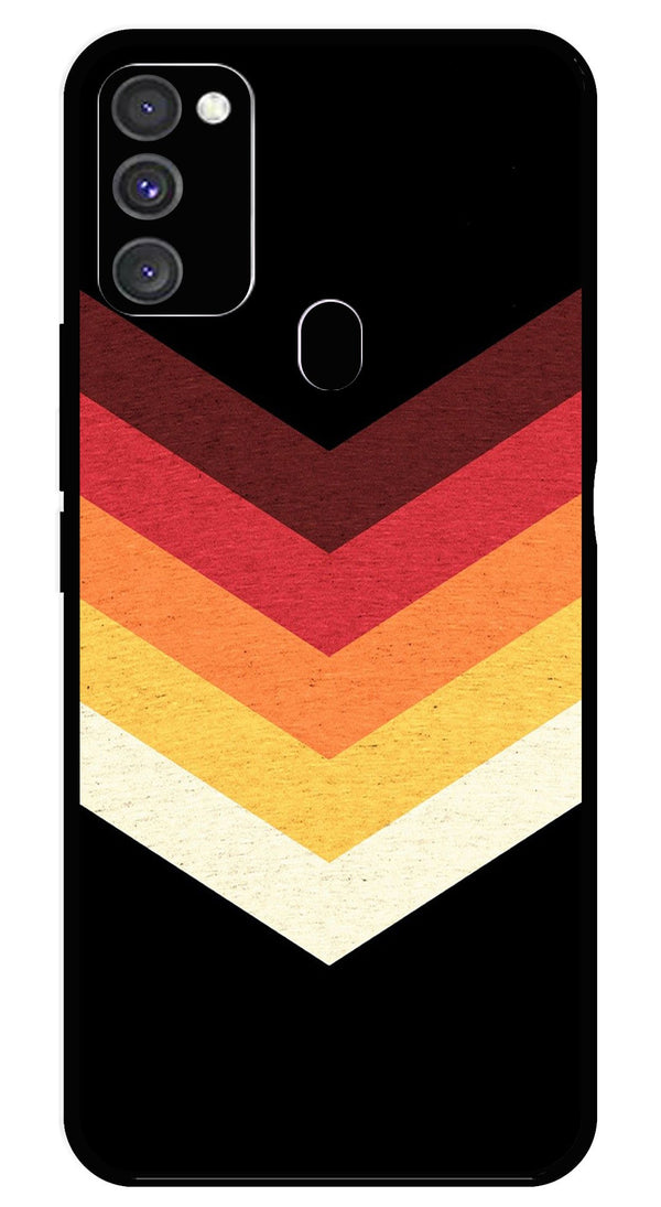 MultiColor Arrow Metal Mobile Case for Samsung Galaxy M30s   (Design No -04)