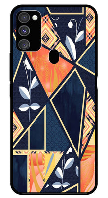 Marble Design Metal Mobile Case for Samsung Galaxy M21