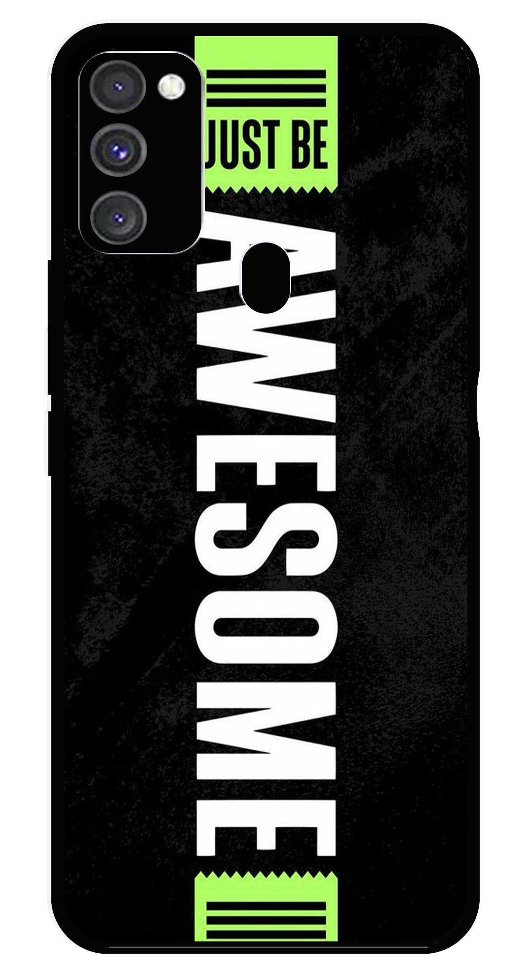 Awesome Metal Mobile Case for Samsung Galaxy M30s   (Design No -33)