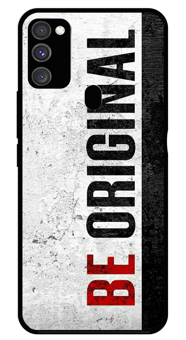 Be Original Metal Mobile Case for Samsung Galaxy M30s   (Design No -38)