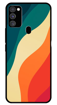 Muted Rainbow Metal Mobile Case for Samsung Galaxy M30s